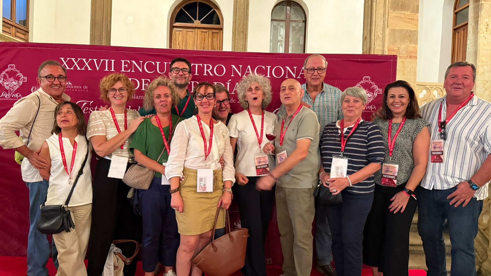La Semana Santa de Jumilla participa en el XXXVII Encuentro Nacional de Cofradías de Salamanca